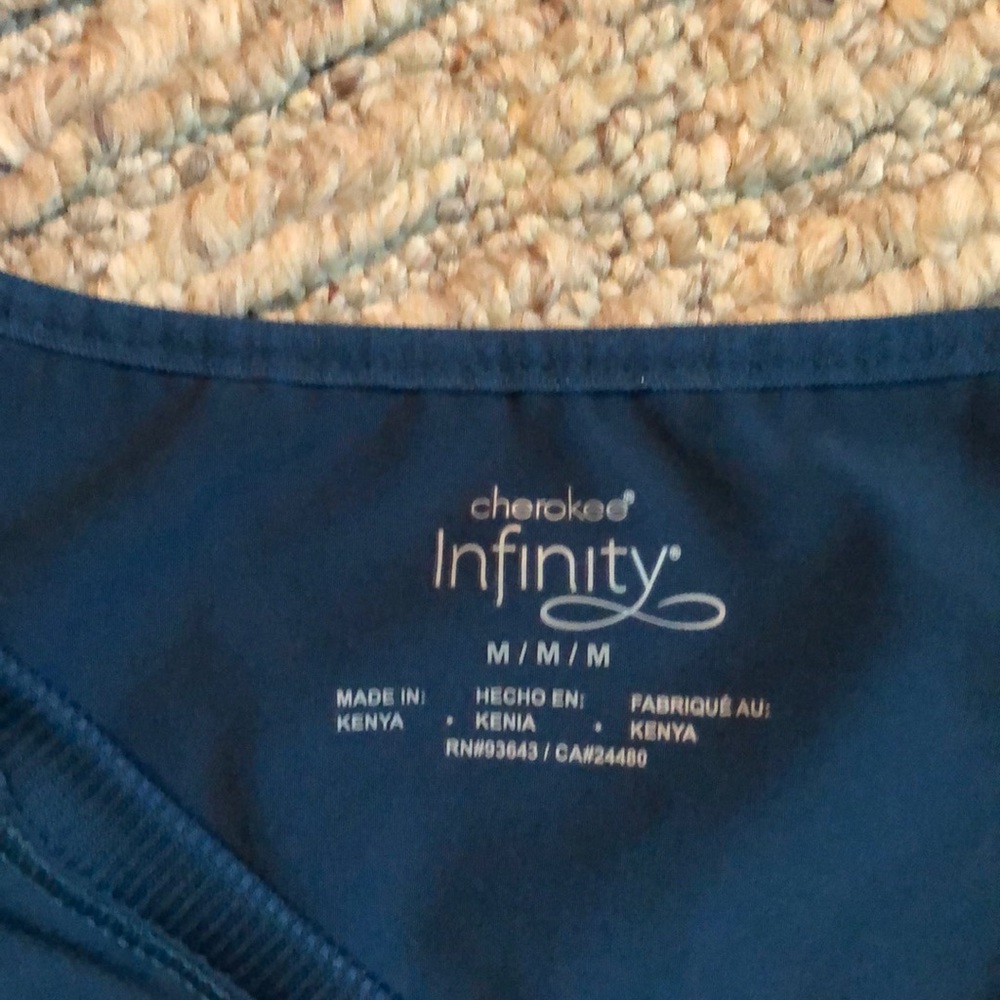 Infinity Scrub Top - Picture 2 of 3